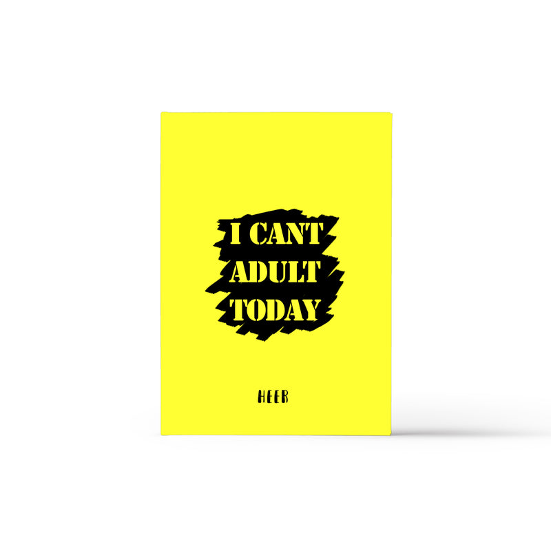 Can't Adult Book