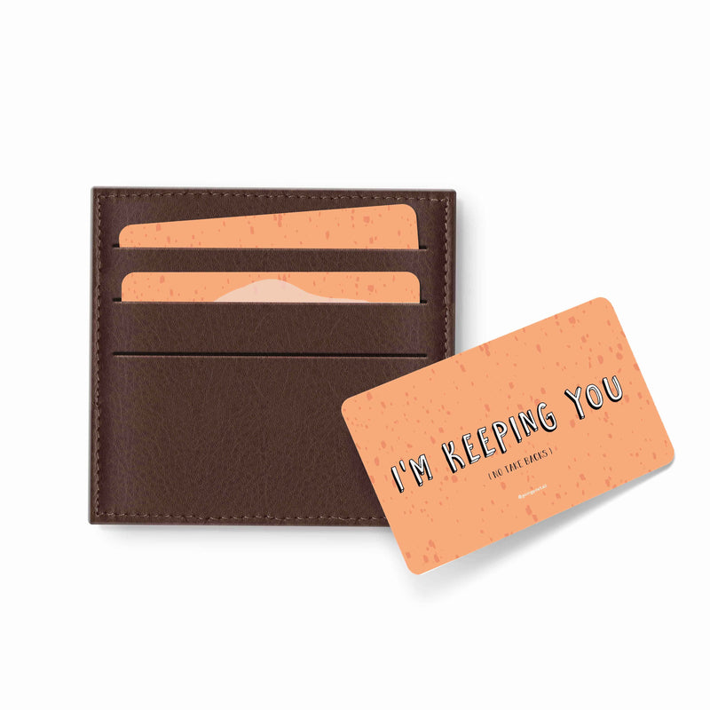 Keeping You Wallet Card