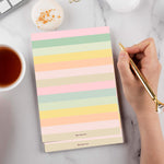 Rainbow Stripes Notepad