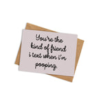 Text While Pooping Card