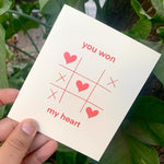 Won My Heart Card
